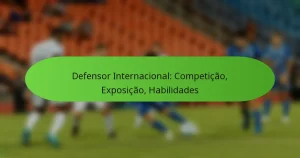 Defensor Internacional: Competição, Exposição, Habilidades